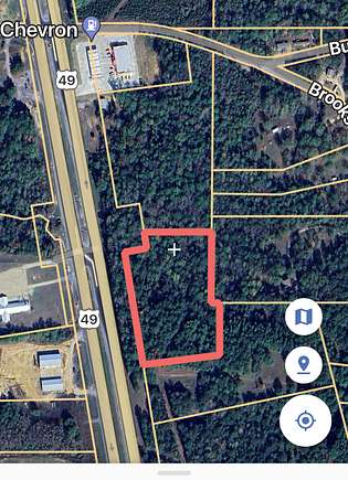 6.6 Acres of Land for Sale in Brooklyn, Mississippi