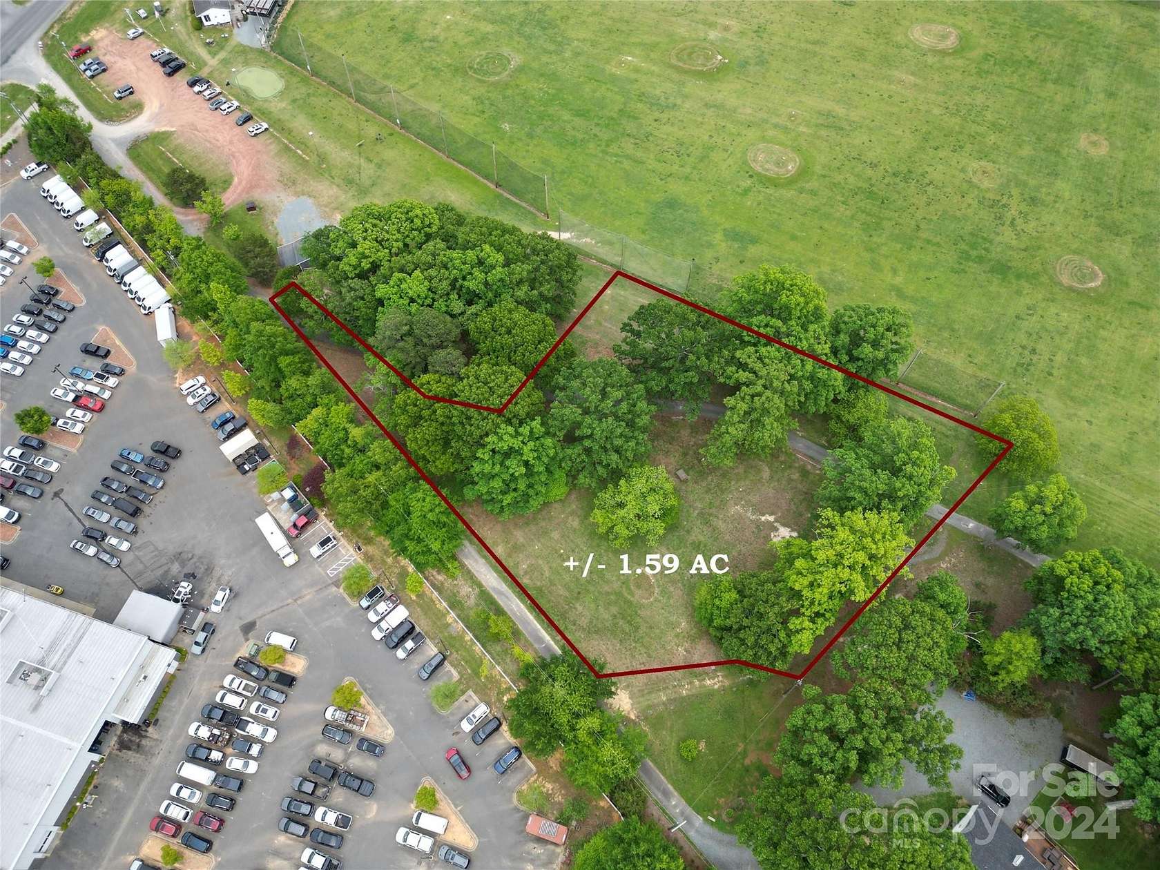 1.59 Acres of Commercial Land for Sale in Monroe, North Carolina