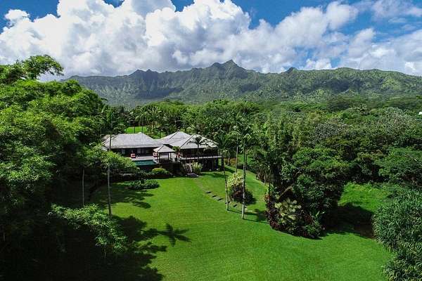 3.5 Acres of Land with Home for Sale in Kilauea, Hawaii