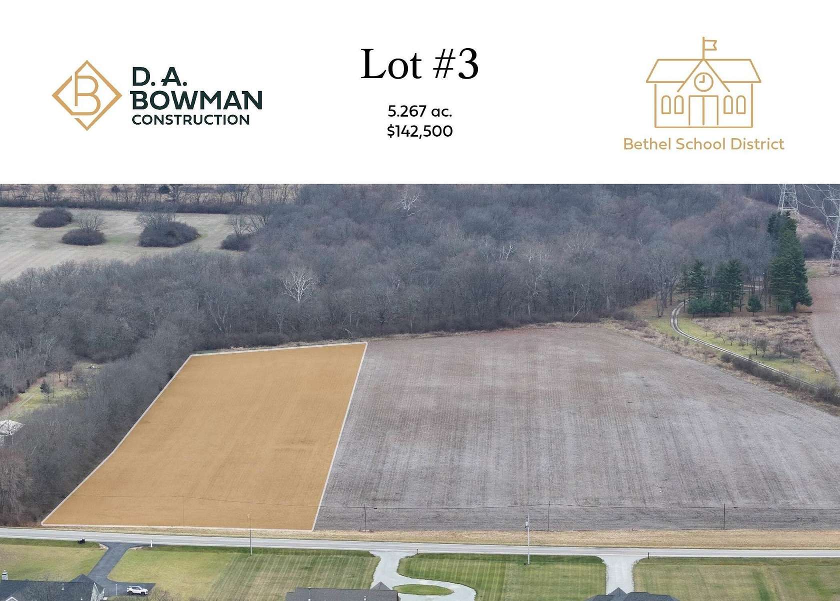 5.3 Acres of Residential Land for Sale in Tipp City, Ohio