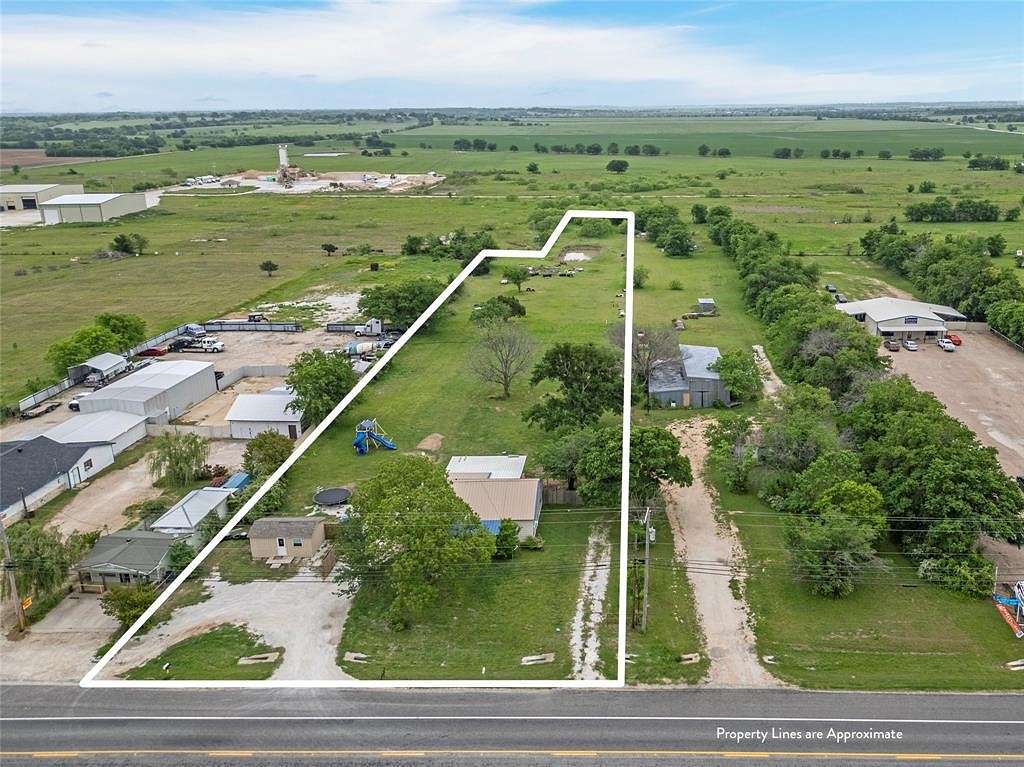 2.5 Acres of Residential Land with Home for Sale in Whitney, Texas