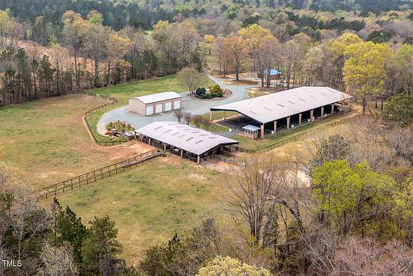31.8 Acres of Agricultural Land with Home for Sale in Chapel Hill, North Carolina