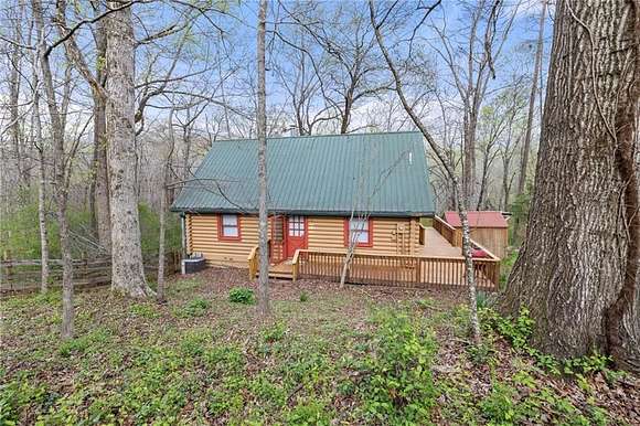 6 Acres of Land with Home for Sale in Dahlonega, Georgia