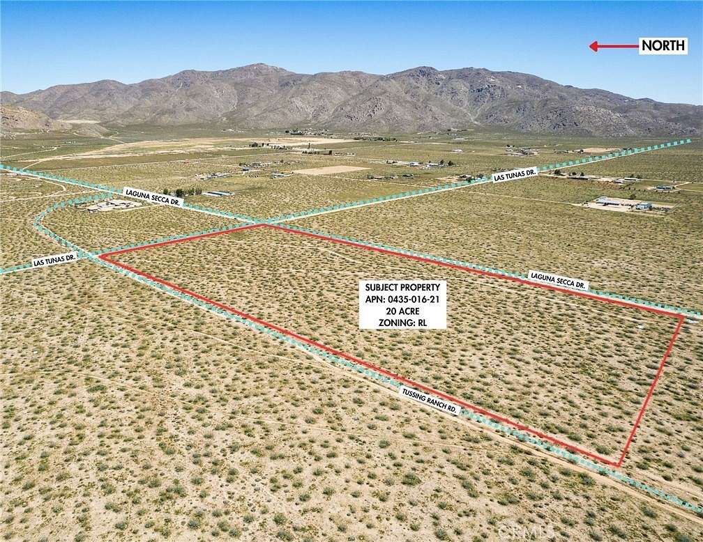 20 Acres of Land for Sale in Apple Valley, California