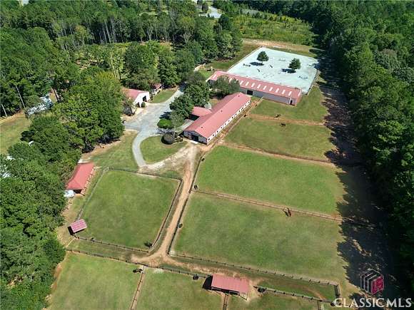 30 Acres of Agricultural Land with Home for Sale in Monroe, Georgia