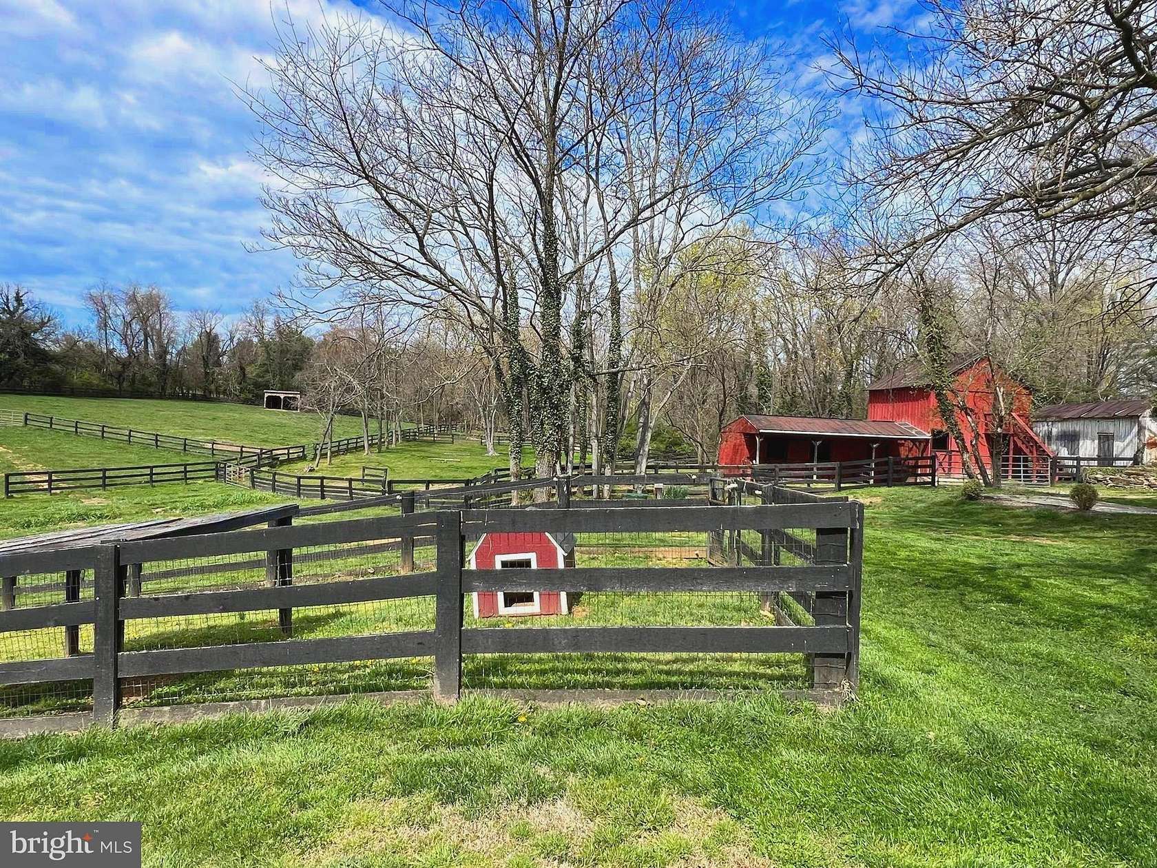 3.9 Acres of Residential Land with Home for Sale in Purcellville, Virginia