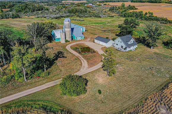 26.3 Acres of Land with Home for Sale in Parkers Prairie, Minnesota