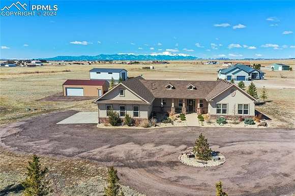 5.1 Acres of Land with Home for Sale in Peyton, Colorado