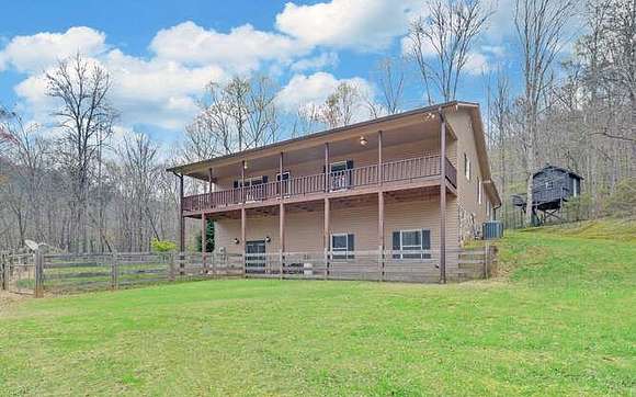 5.3 Acres of Land with Home for Sale in Hiawassee, Georgia