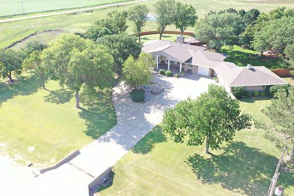 3.6 Acres of Residential Land with Home for Sale in Victoria, Kansas