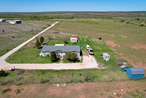 14.9 Acres of Recreational Land with Home for Sale in Ovalo, Texas