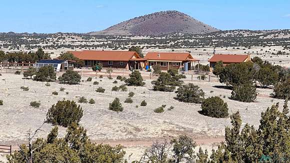 10.91 Acres of Land with Home for Sale in Quemado, New Mexico