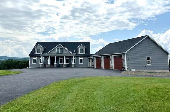 42.9 Acres of Land with Home for Sale in Davenport Center, New York