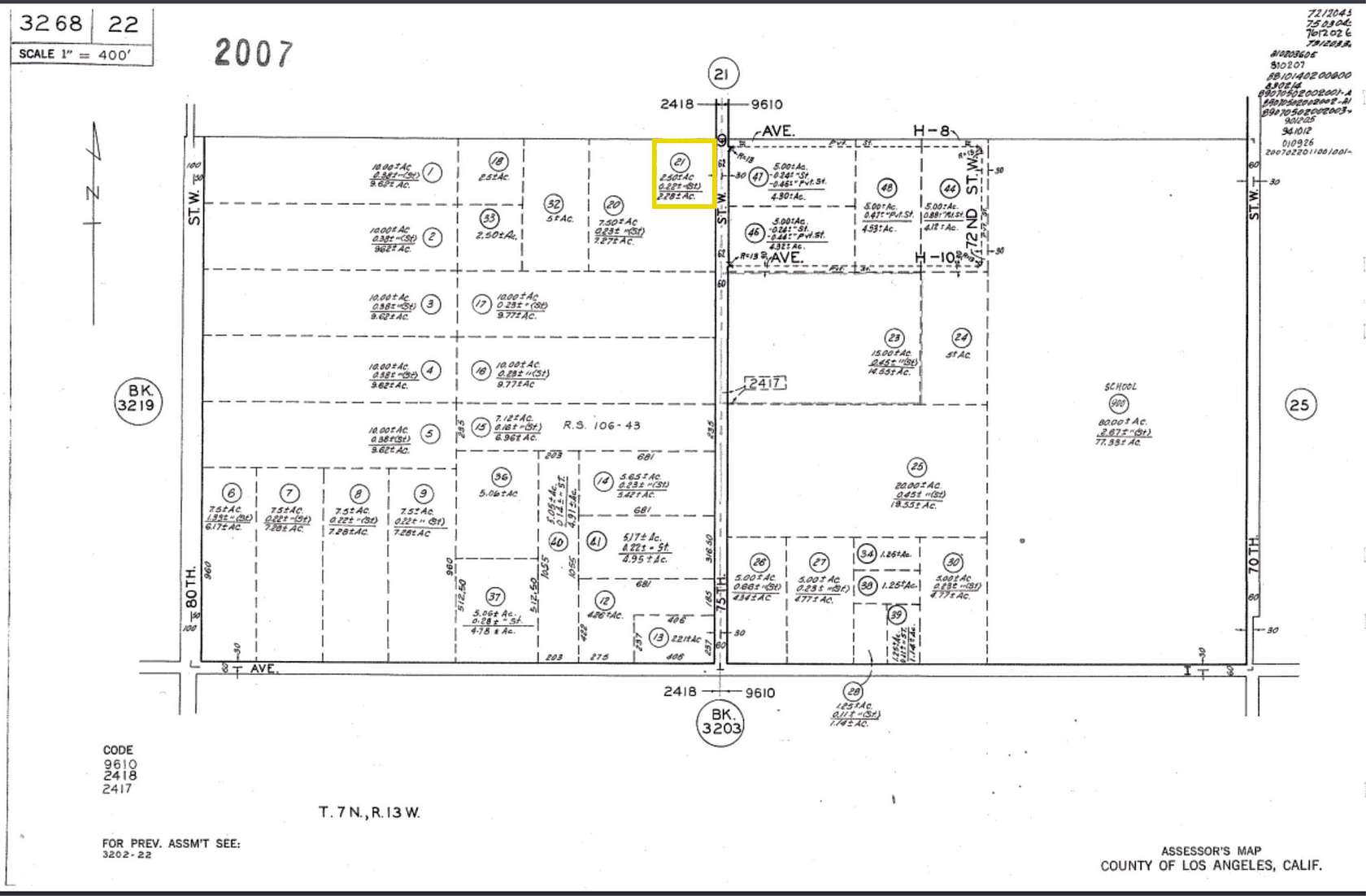 2.278 Acres of Residential Land for Sale in Lancaster, California