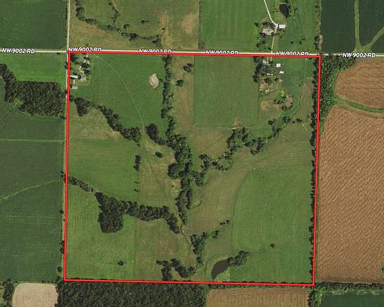 172 Acres of Recreational Land & Farm for Sale in Adrian, Missouri