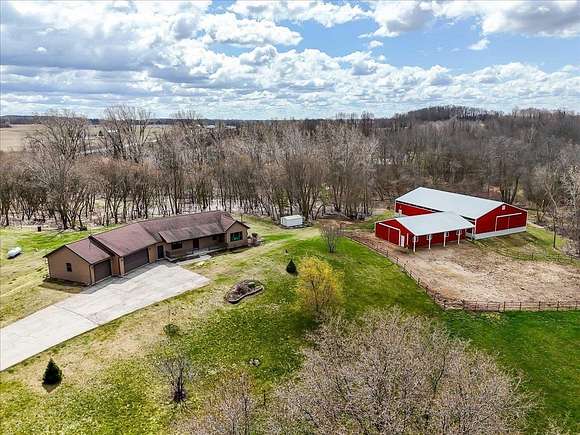 8.3 Acres of Land with Home for Sale in Kiel, Wisconsin