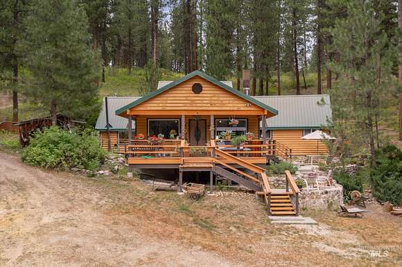 20 Acres of Recreational Land with Home for Sale in Idaho City, Idaho