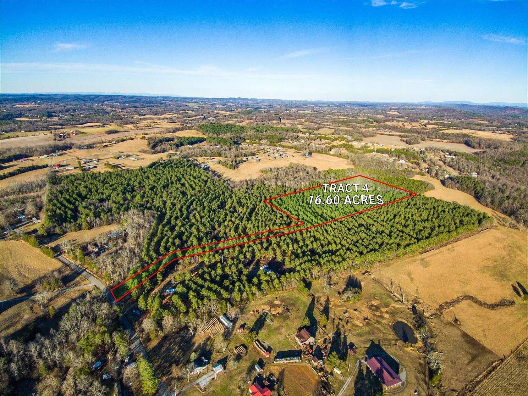 16.6 Acres of Recreational Land for Sale in Englewood, Tennessee