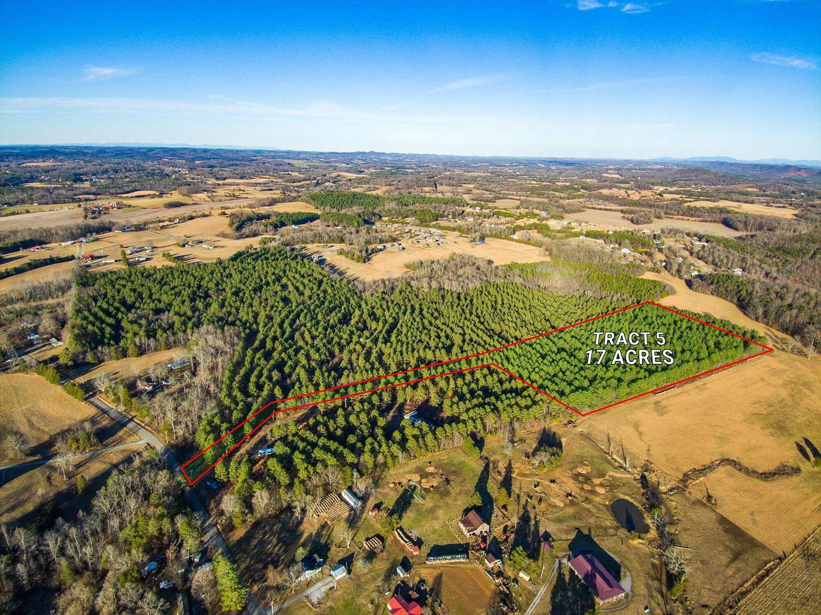 17 Acres of Recreational Land for Sale in Englewood, Tennessee