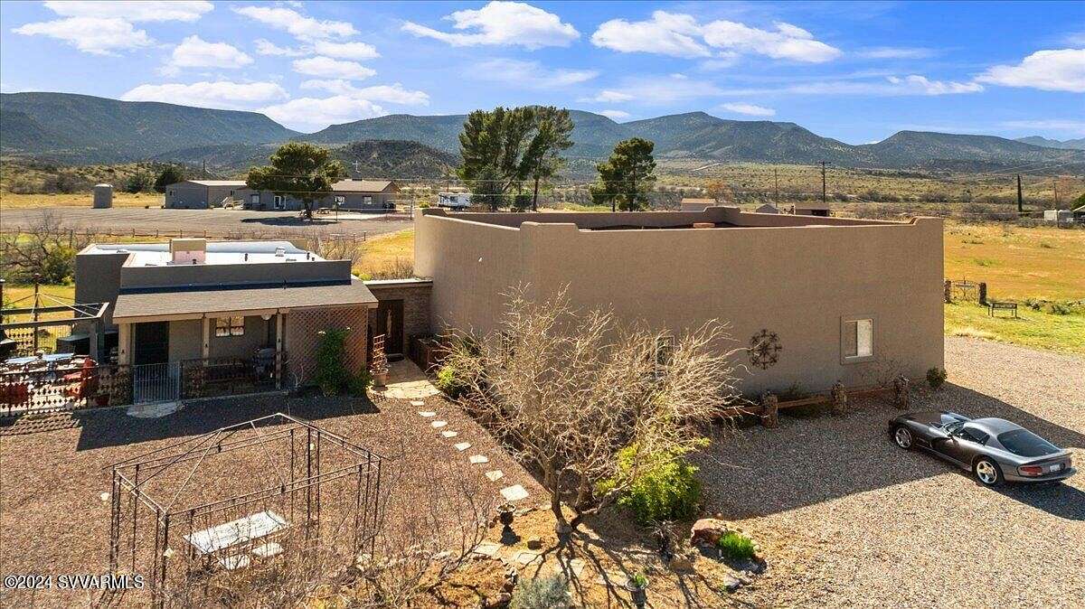 2 Acres of Residential Land with Home for Sale in Camp Verde, Arizona