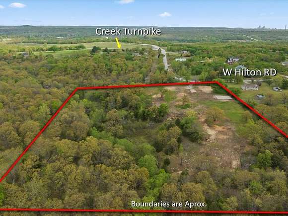 7.9 Acres of Recreational Land for Sale in Sapulpa, Oklahoma