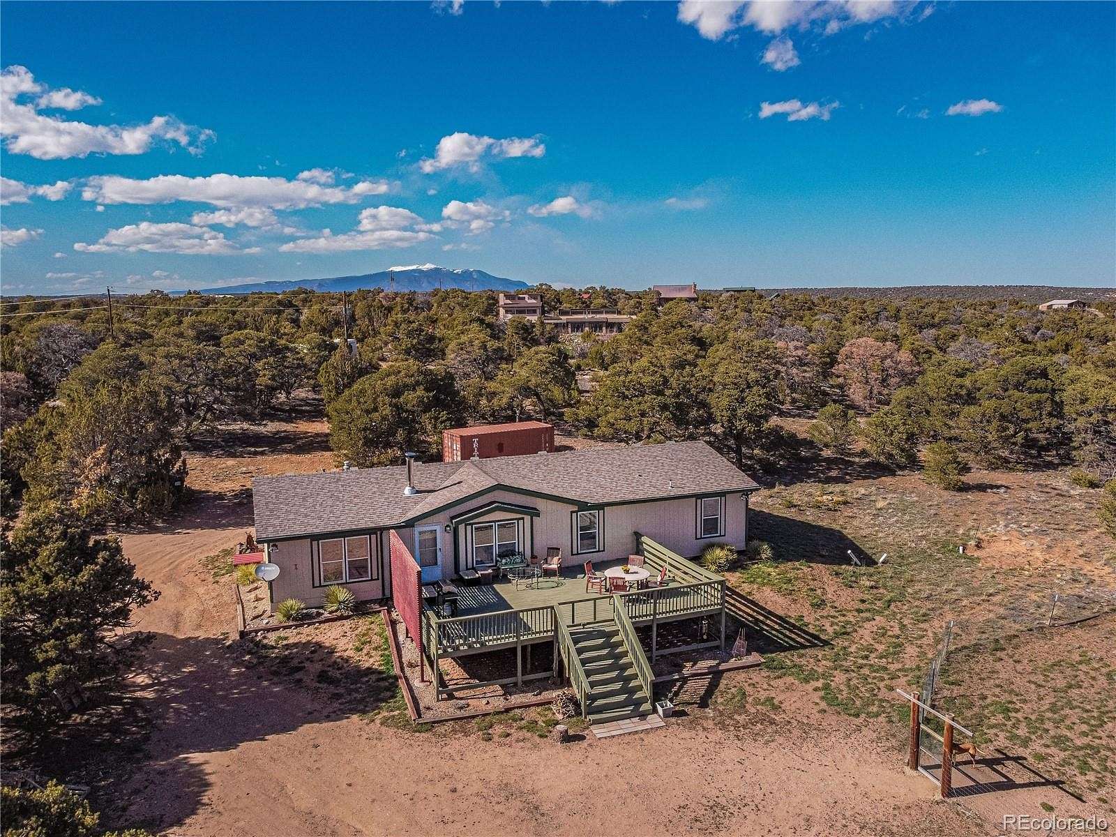 5 Acres of Residential Land with Home for Sale in Walsenburg, Colorado