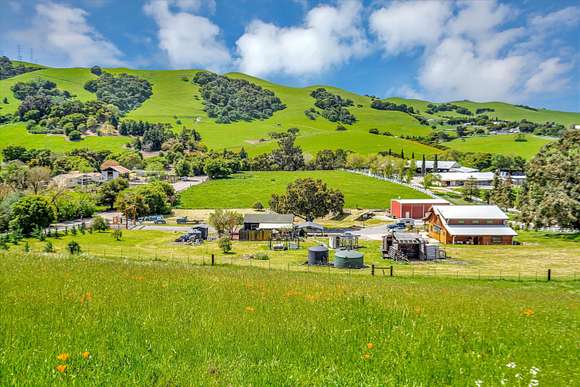 19.28 Acres of Land with Home for Sale in Sunol, California