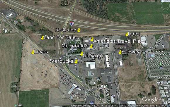 1.6 Acres of Commercial Land for Sale in Prosser, Washington