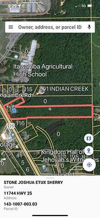 8.4 Acres of Residential Land for Sale in Fulton, Mississippi