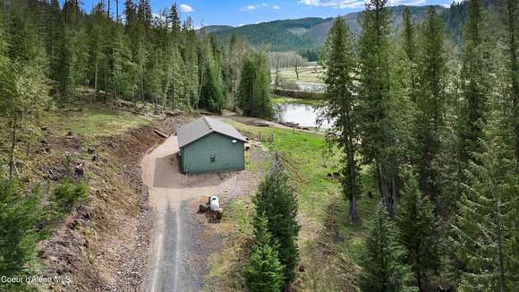 10.2 Acres of Recreational Land with Home for Sale in Calder, Idaho