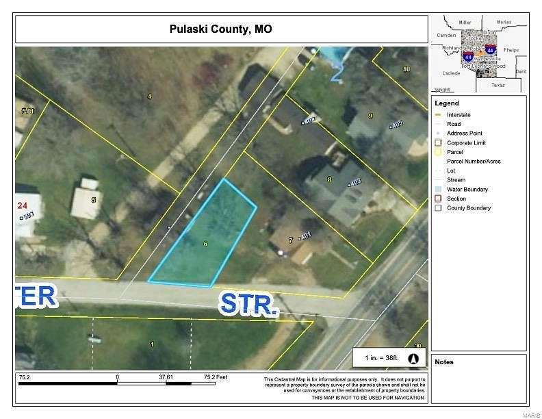 0.2 Acres of Residential Land for Sale in Waynesville, Missouri