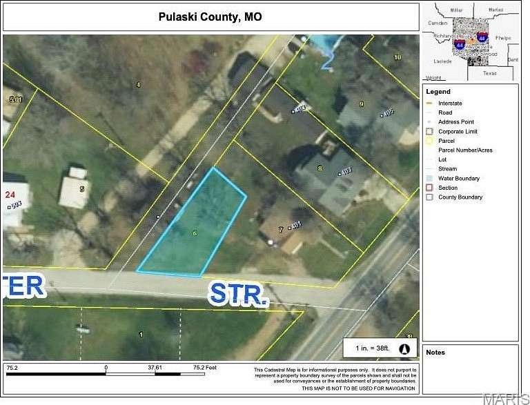 0.2 Acres of Residential Land for Sale in Waynesville, Missouri