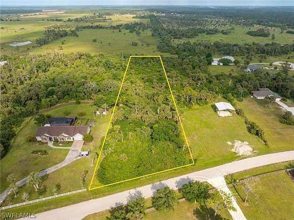 3.1 Acres of Residential Land for Sale in Alva, Florida