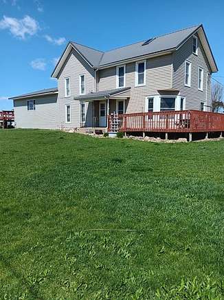4.4 Acres of Residential Land with Home for Sale in Wyoming, Iowa