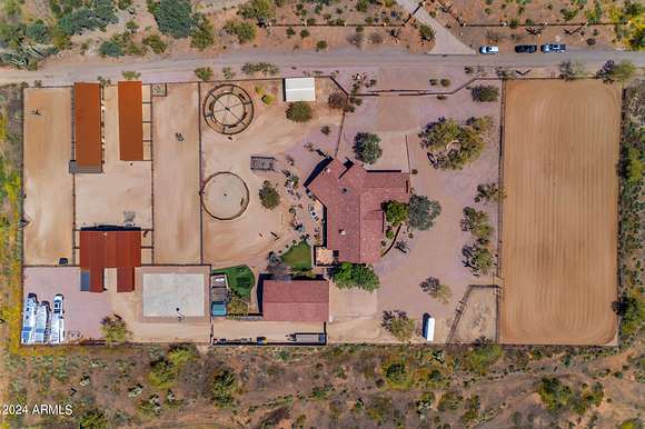4.9 Acres of Residential Land with Home for Sale in Cave Creek, Arizona