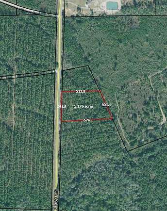 5.2 Acres of Residential Land for Sale in Stockton, Georgia