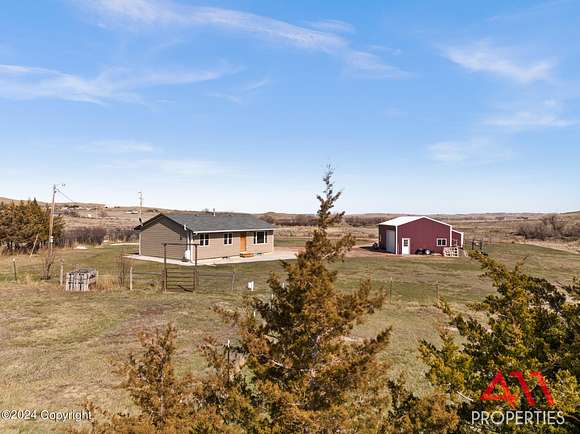 10 Acres of Recreational Land with Home for Sale in Moorcroft, Wyoming