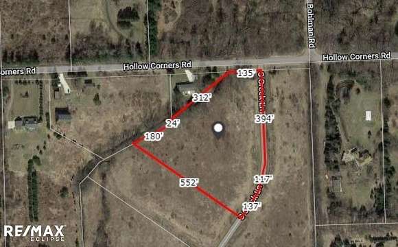 4.3 Acres of Residential Land for Sale in Dryden, Michigan