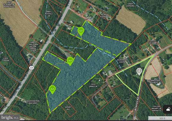 12.4 Acres of Land for Sale in Marbury, Maryland