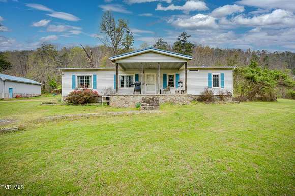22.4 Acres of Land with Home for Sale in Church Hill, Tennessee