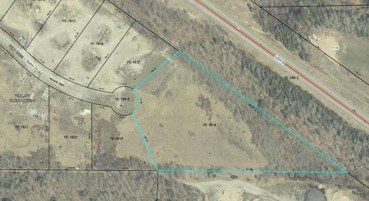 7.38 Acres of Commercial Land for Sale in Rhinelander, Wisconsin