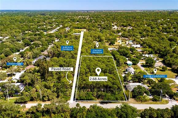 2.7 Acres of Residential Land for Sale in Vero Beach, Florida