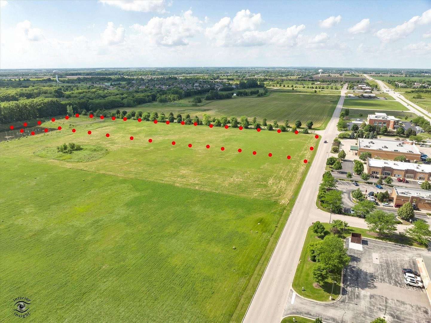 7.43 Acres of Commercial Land for Sale in Oswego, Illinois