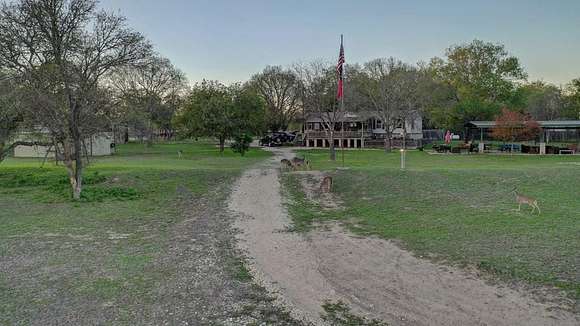 10.8 Acres of Land with Home for Sale in Center Point, Texas