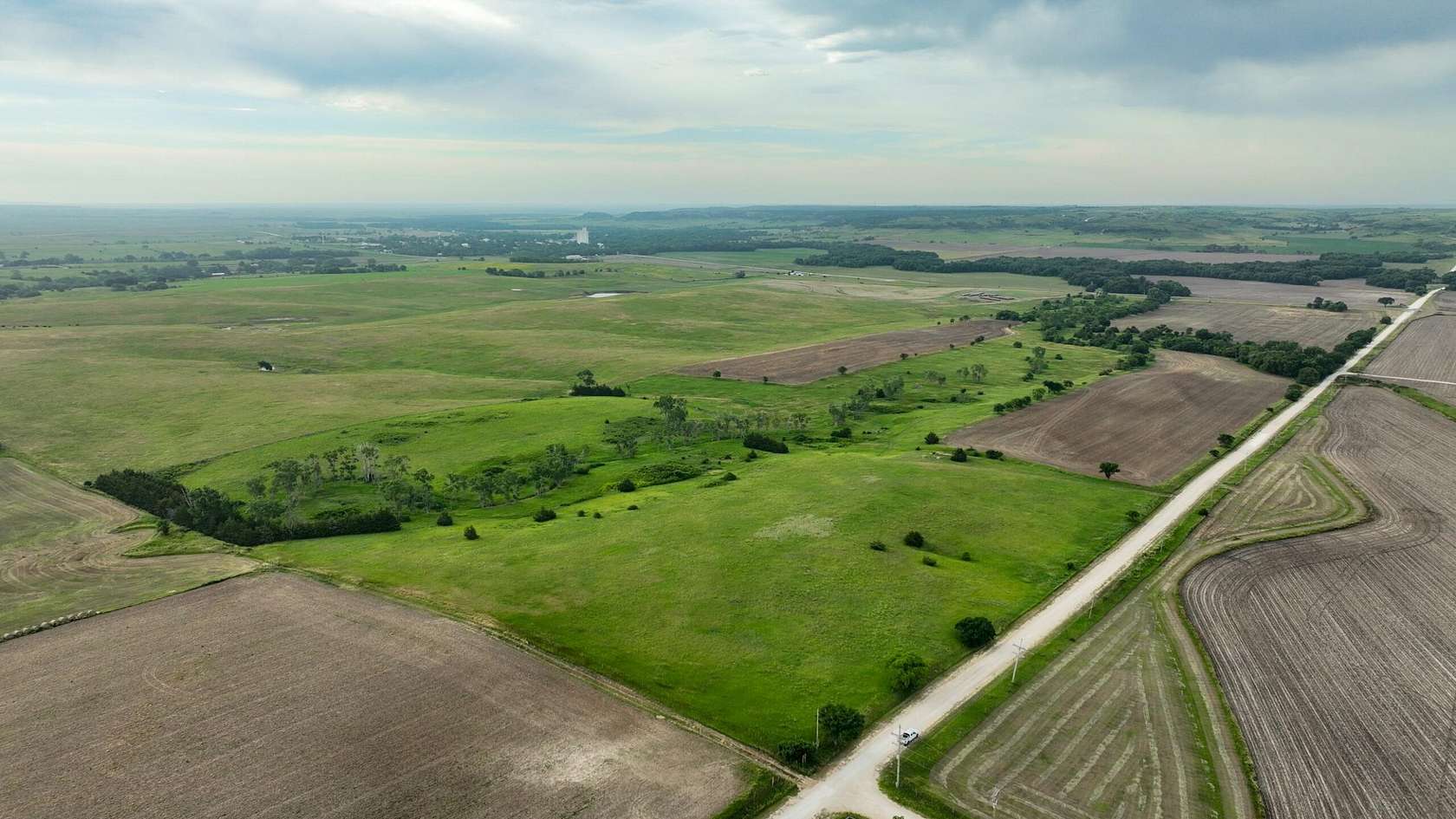97 Acres of Recreational Land & Farm for Sale in Natoma, Kansas