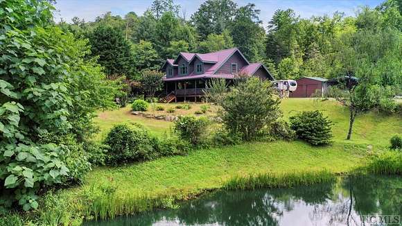 8.3 Acres of Residential Land with Home for Sale in Lake Toxaway, North Carolina