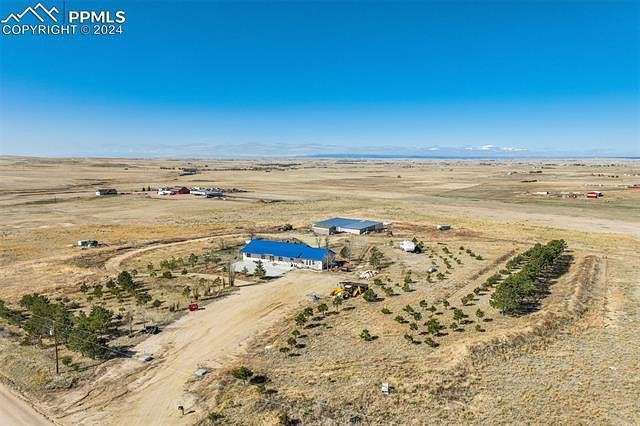 40 Acres of Land with Home for Sale in Calhan, Colorado