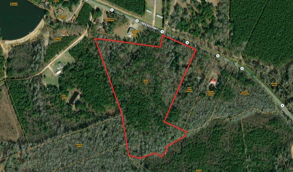 22.9 Acres of Agricultural Land for Sale in Orangeburg, South Carolina