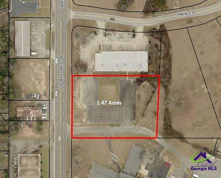 1.5 Acres of Commercial Land for Sale in Warner Robins, Georgia