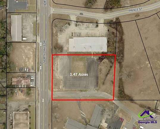 1.47 Acres of Commercial Land for Sale in Warner Robins, Georgia